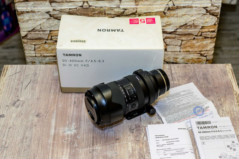 Продавам Tamron Z 50-400mm f/4.5-6.3