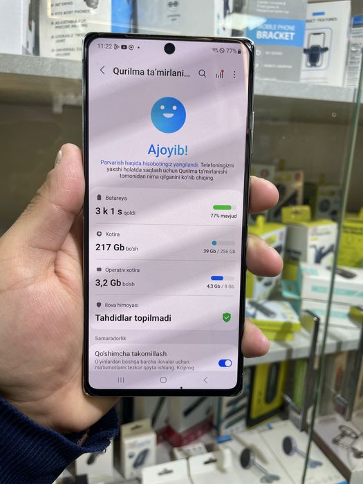 Samsung note20 5g 8/256 gb srocnaa