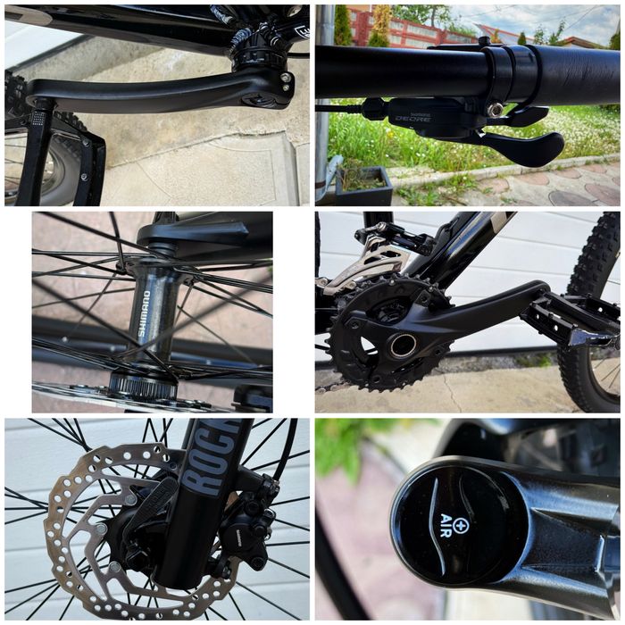 Vand Bicicleta AXESS,full DEORE XT,furca ROCK SHOX pe aer, aproape noua!
