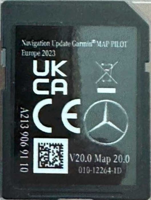 Ново V20 Garmin Map Pilot Star2 Sd Card Mercedes 2023 Гармин Мап Пилот