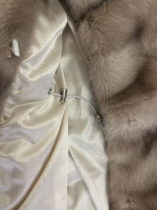 Шуба норковая светлая