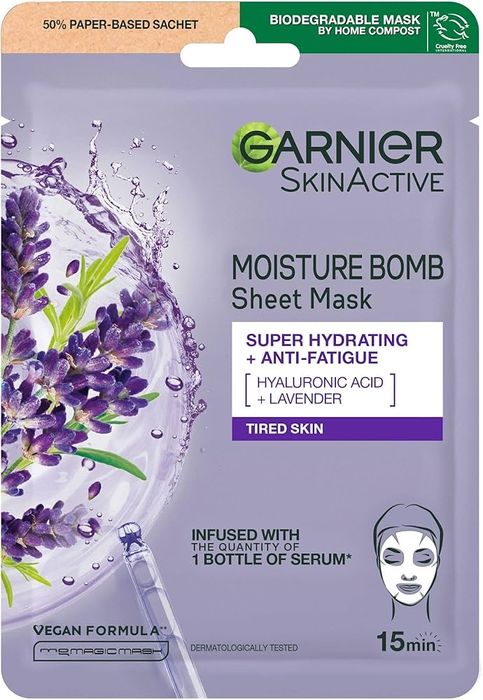 Garnier Mask Moments – комплект от 12 броя маски за лице
