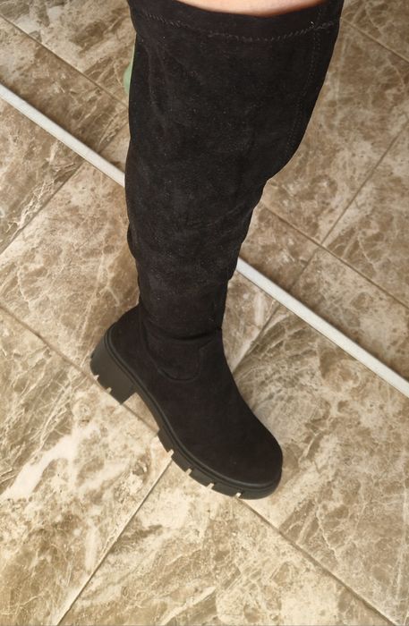 Дамски ботуш велур 37