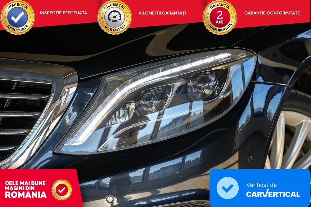 Mercedes-Benz S ///AMG  BURMESTER Keyless Head-up DIstronic SoftClose DVDtetiere