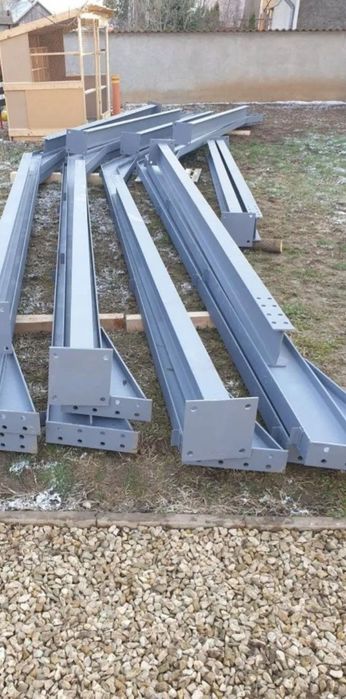 Vând hală structură metalică confecționată din Euro profile ipe 200 pu