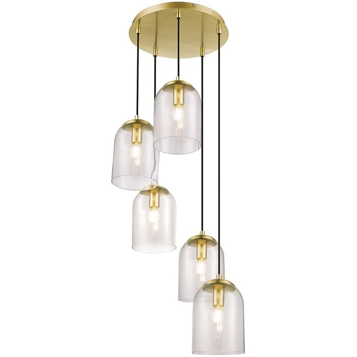 Pendul cu 5 becuri incluse