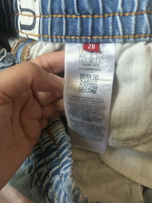 Къси дънкови панталони Guess