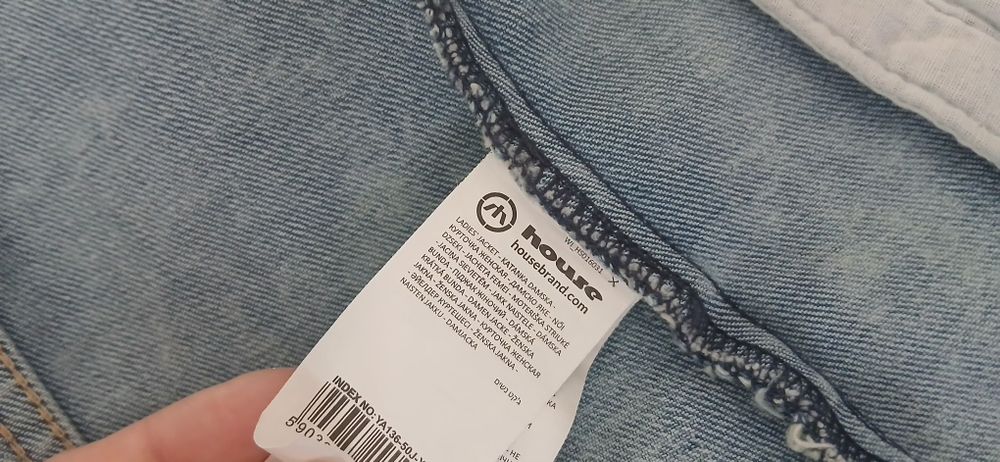 Geaca denim blugi dama, House XS