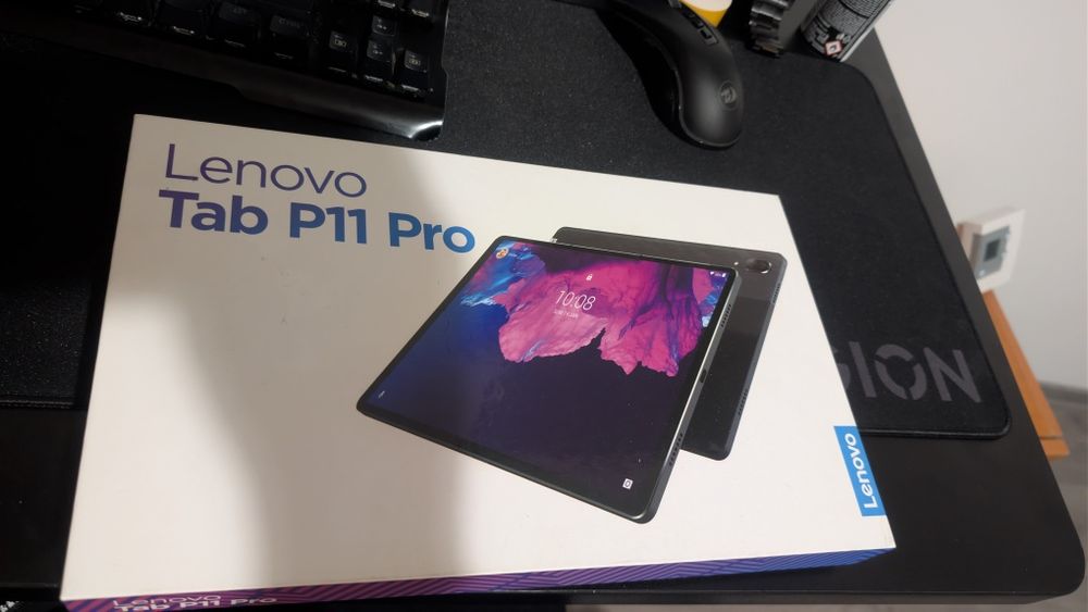 Tableta Lenovo P11 Pro, 11.5" OLED, 4GB RAM, 128GB, 4G,Slate  Grey