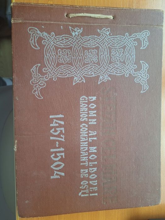 Carte veche de istorie lui Stefan Cel Mare