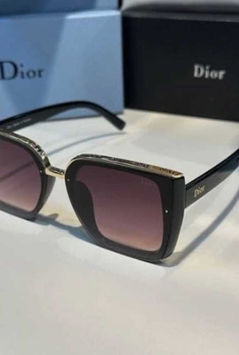 Ochelari De Soare Dior Negri Unisex Vara