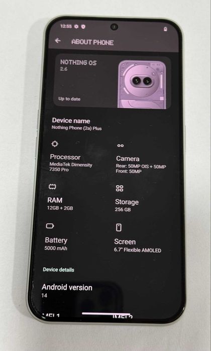 Смартфон Nothing phone 2A PLUS