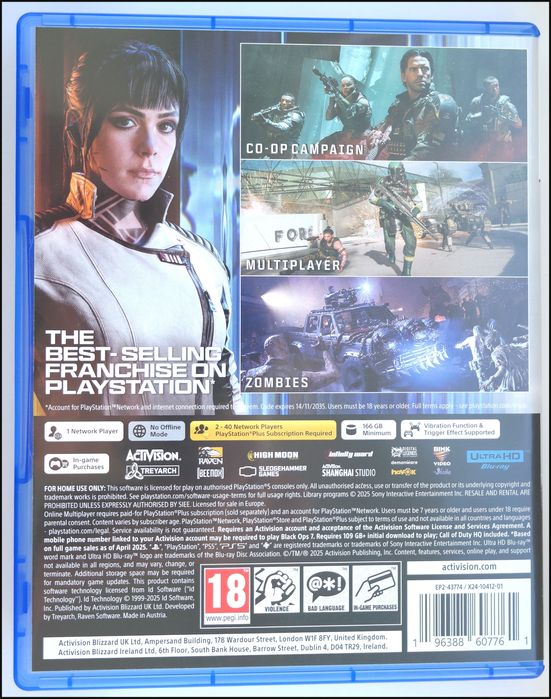 Call Of Duty Black Ops 7 PlayStation 5 PS5