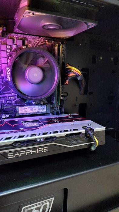 Pc gaming Rx 580/Ryzen 5 2600X/16gb ram Gta V Fortnite Cs 2