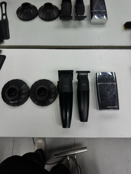 JRL Onyx триммер + JRL Onyx машинка  + Babyliss шейвер (набор барбера)