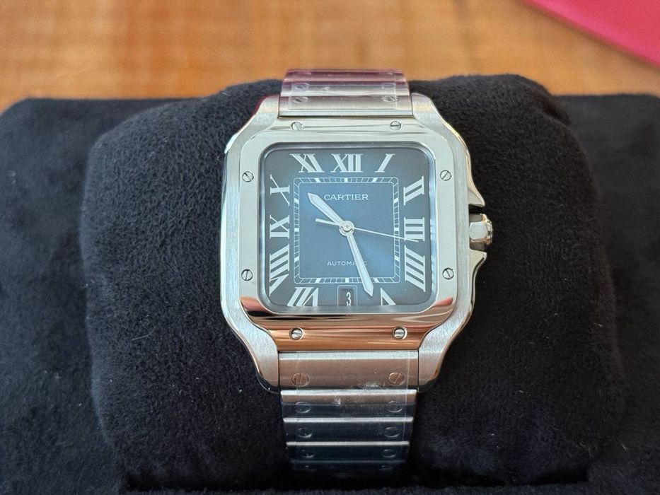 Часы Cartier Santos Blue