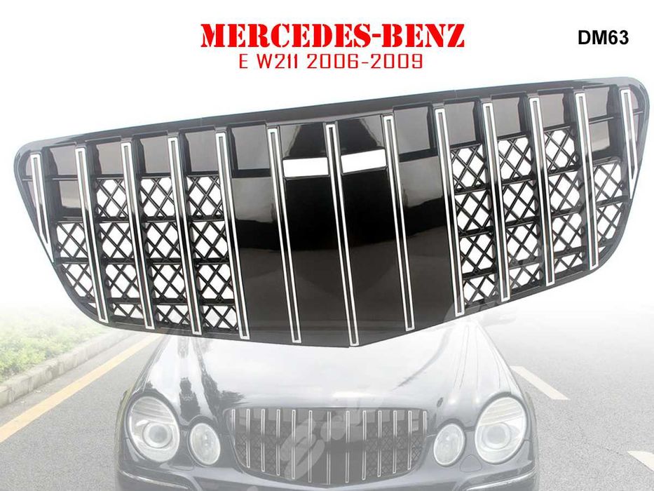 Предна Решетка GT Mercedes E W211 Мерцедес Е В211 06-09 г