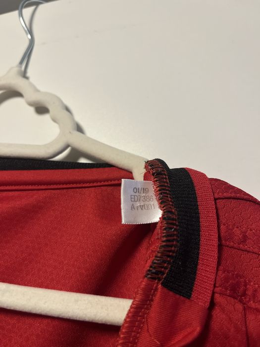 Tricou Adidas Manchester United 2019/2020 Home RARE SAMPLE - Ediție Specială 20 de ani de la Tripla din 1999