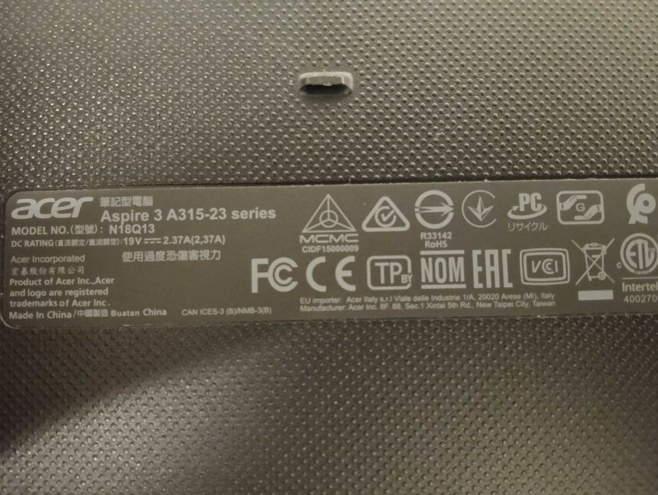 Vand Laptop Acer, AMD Ryzen 5, 8Gb DDR4, SSD 256Gb NVMe, 15.6"