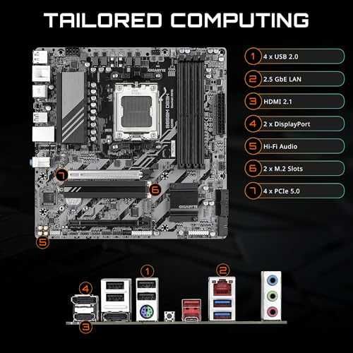 Дънна платка GIGABYTE B850M DS3H AM5 DDR5 PCIe 5 0