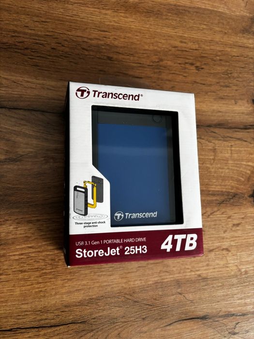 Внешний накопитель Transcend TS4TSJ25H3B 4TB