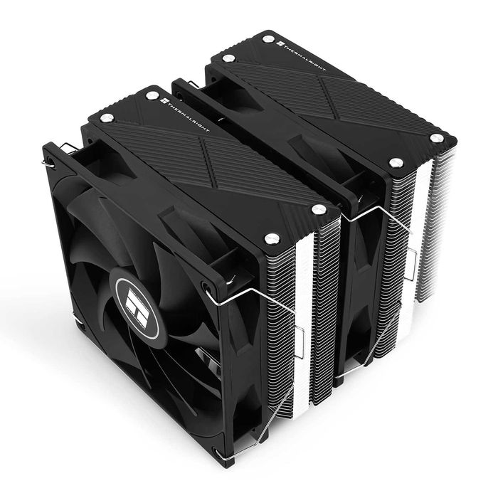 Thermalright Phantom Spirit 120 SE Negru Cooler CPU,Ventilatoare Dual TL-C12B V2 PWM Turnuri Duble,7 conducte,AMD AM4/AM5 Intel LGA1851/1700/115X/1200