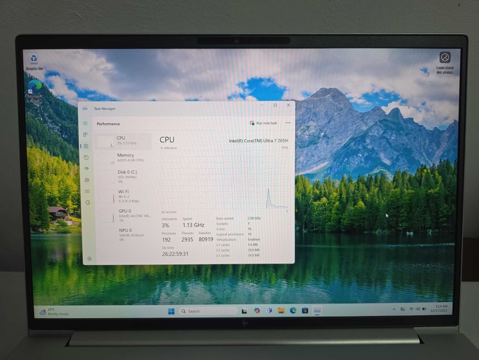 HP Elitebook 6 G1i Intel Ultra 7 265H 32GB RAM 1TB SSD Arc 140T 16GB