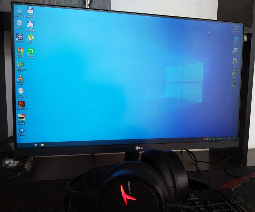 Компьютер игровой! Монитор 24IPS LG+Кейс
