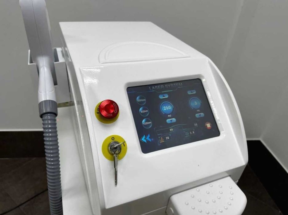 Двухкристальный лазер — точное удаление пигмента и тату