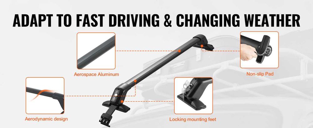 Напречни греди за автомобил - универсални