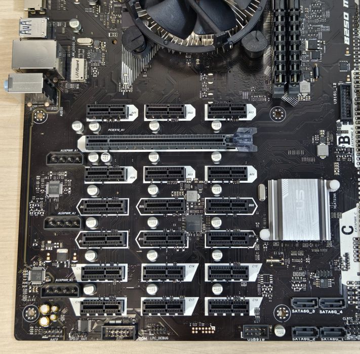 Kit complet Asus B250 Mining Expert