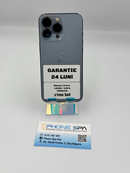 iPhone 13 Pro 128GB - Din magazin,cu garantie! RATE TBI !