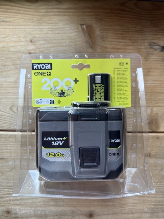 Acumulator RYOBI, High Energy, Lithium 18V, 12 AH