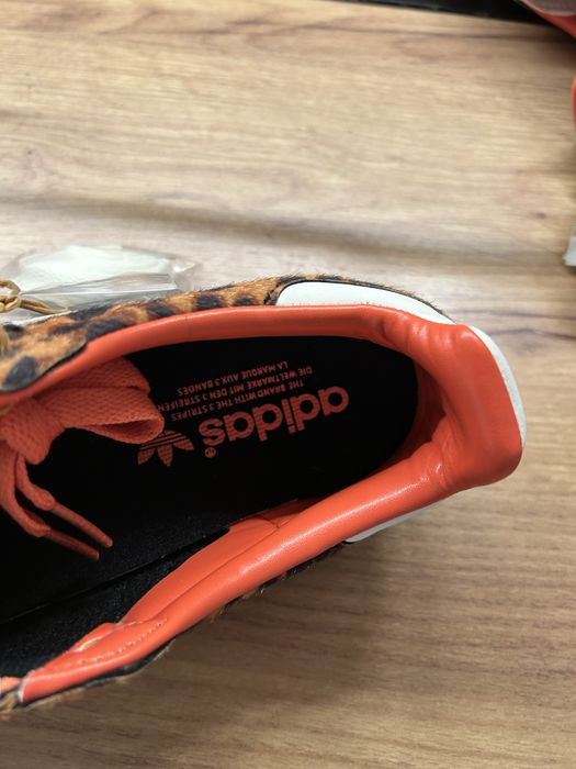 Adidas Samba leopard print