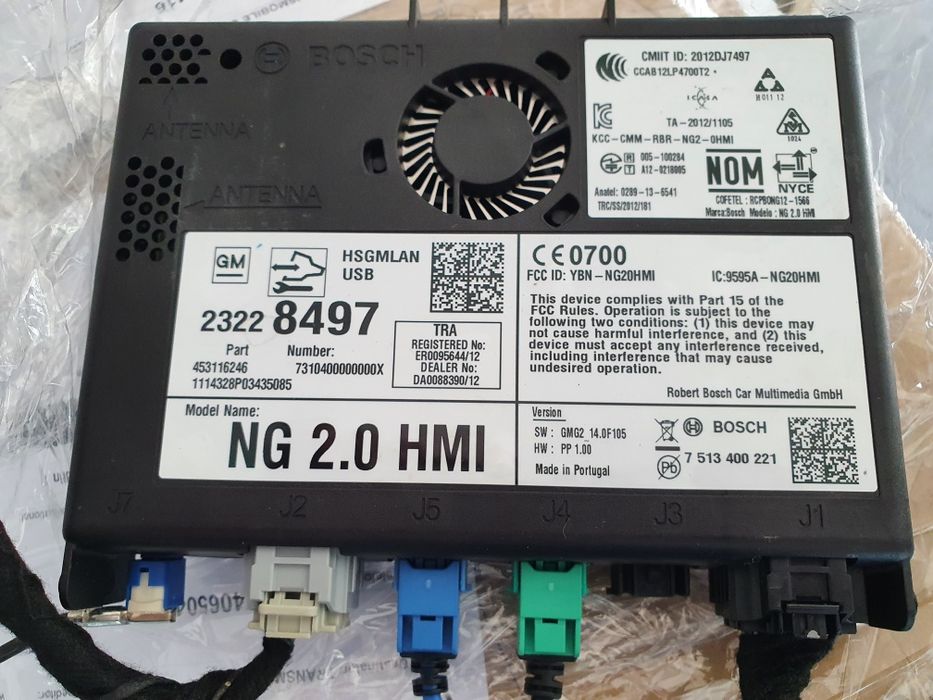 Volan opc line Opel Insignia 2016 Display navi ceas bord, Modul navi