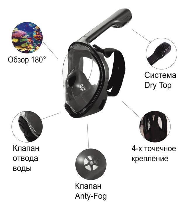 Маска для подводная.