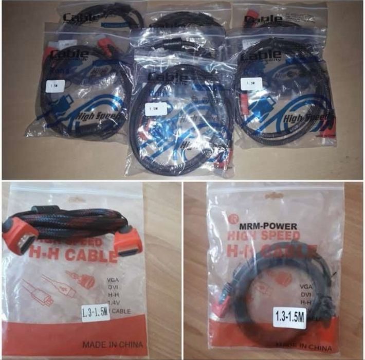 Кабель 1,5 Hdmi Шнуры (в упаковке) для ноутбук пк тв сони плейстейшн