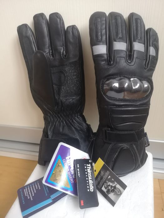 Manus noi moto atv scuter Hipora  piele naturala  kevlar