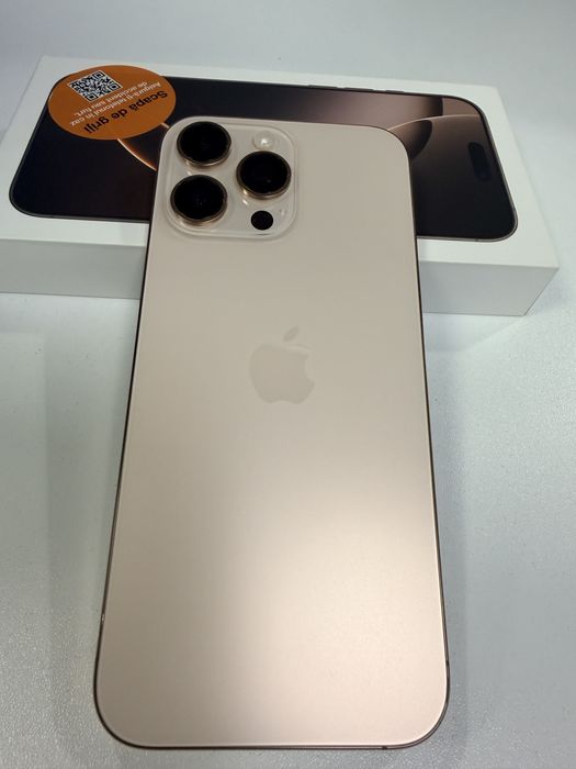 iPhone 16 Pro Max 256 GB | Desert Titanium | Impecabil