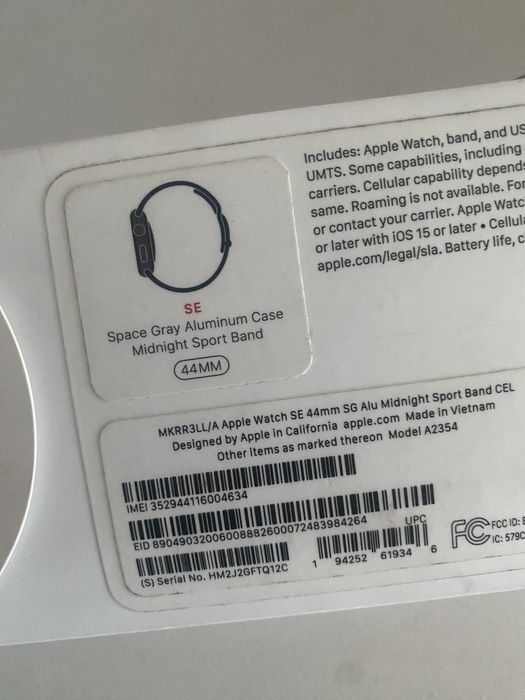 APPLE WATH SE часы б/у