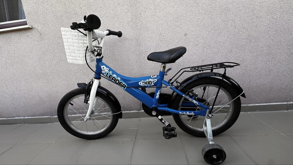 Детски велосипед Leader Kids 16 цола 4-7год.