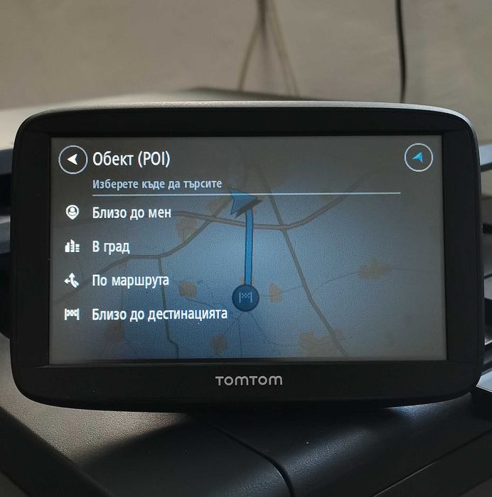 Навигация 5,2 инча Том Том за камион и автобус с карти 2025 г.