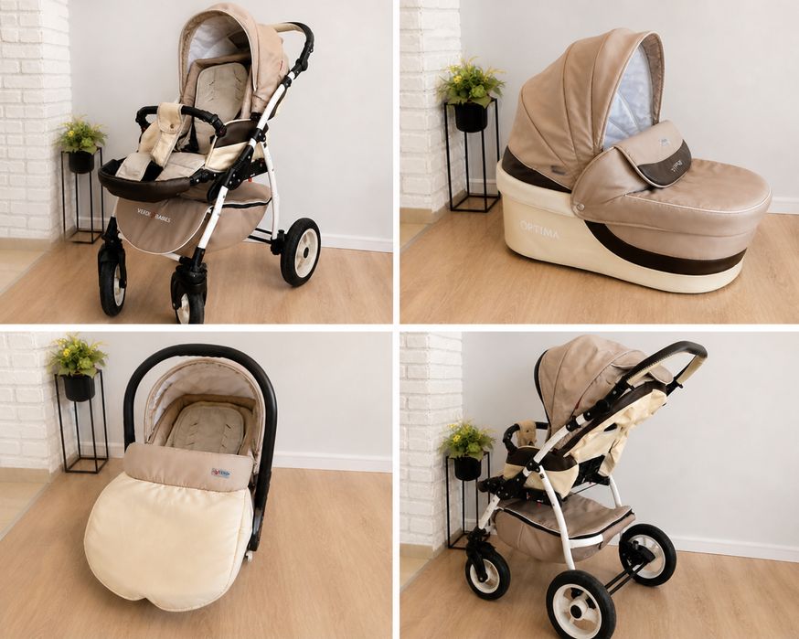 Carucior bebe 3 in 1