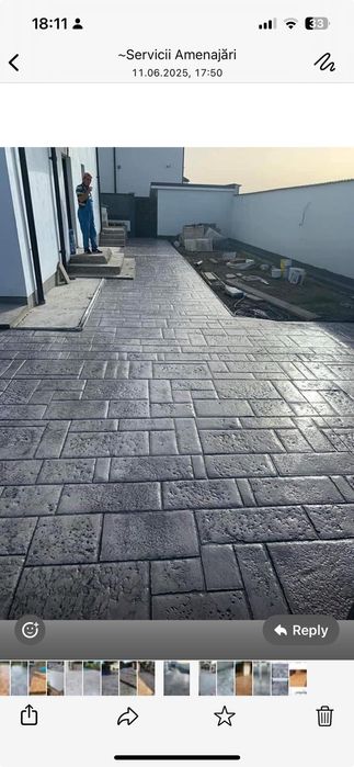 Beton Amprentat Brașov