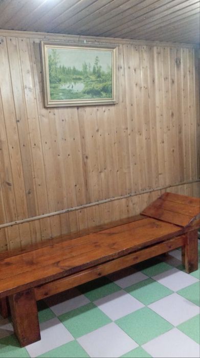 Семейная баня на дровах