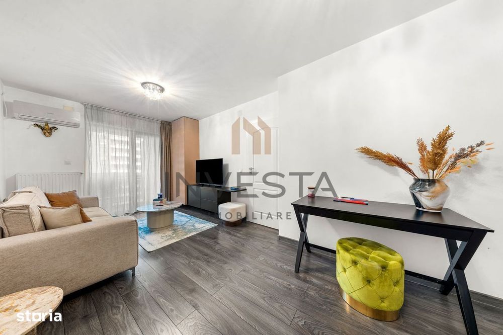 Apartament cu 2 camere si parcare de inchiriat in Park Lake Residence!