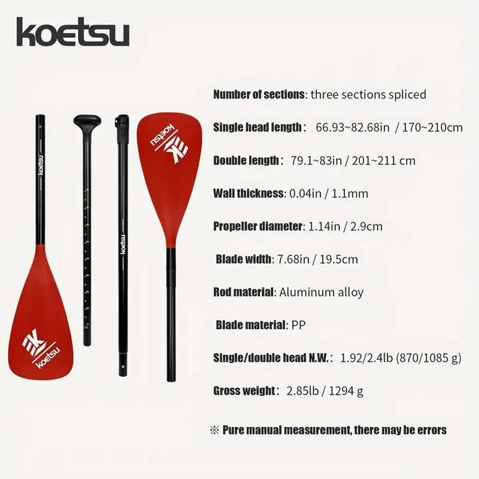 Padela Dubla SUP Stand Up Paddle Vasla Caiac Kaiac