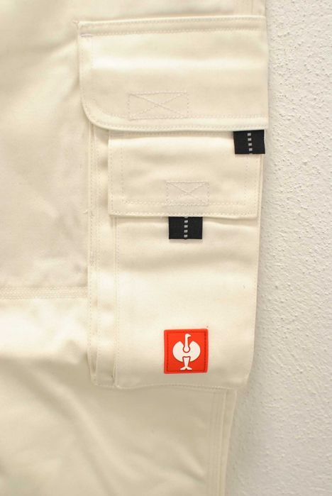 Engelbert Strauss pantalon alb pentru zugravi mas 50  (3806)