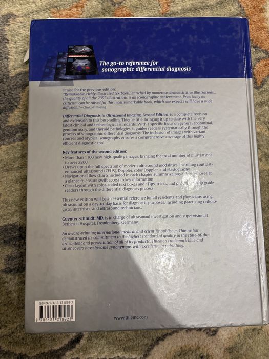 Differential Diagnosis in Ultrasound Imaging (carte ultrasonografie)