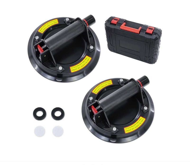 Ventuze Vacuom 8 Inch Profesionale 150KG Ridicat Geamuri Placi Set 2